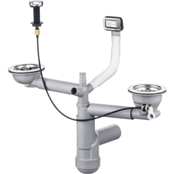 Syfon do zlewozmywaka granitowego 1.5- i 2-komorowego - Space-Saver